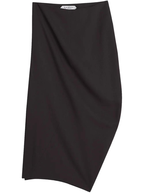 Lanvin asymmetric skirt - Black - zdjęcie produktu nr 1