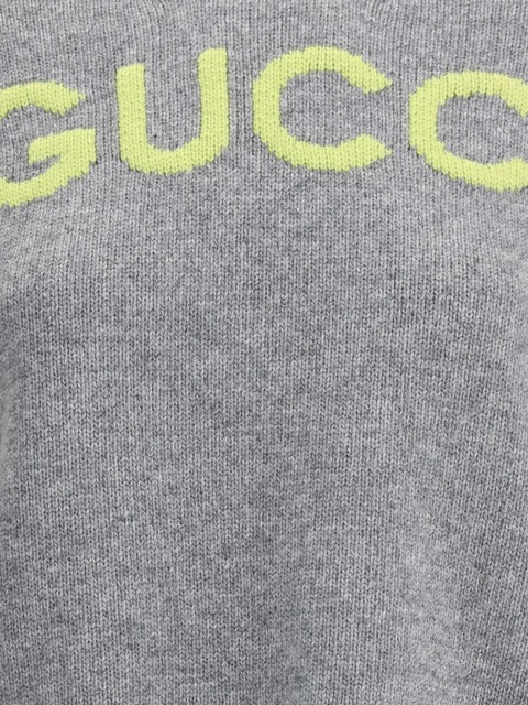 Gucci Gucci-intarsia sweater - Grey - zdjęcie produktu nr 2