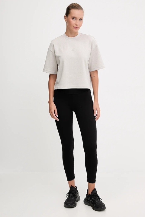 adidas Performance t-shirt treningowy Motion damski kolor beżowy JM4476 - zdjęcie produktu nr 2