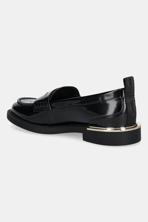 Dkny mokasyny Jadwin damskie kolor czarny na płaskim obcasie K3596299 - zdjęcie produktu nr 2