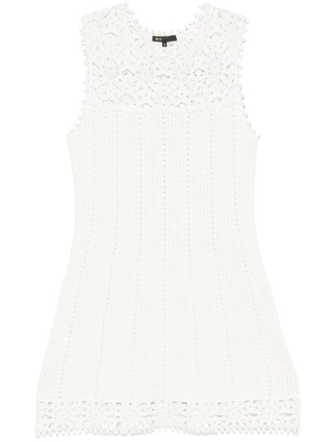 Maje crochet-knit minidress - White - zdjęcie produktu nr 1