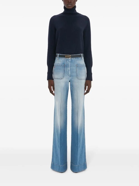 Victoria Beckham Alina high-waisted jeans - Blue - zdjęcie produktu nr 2