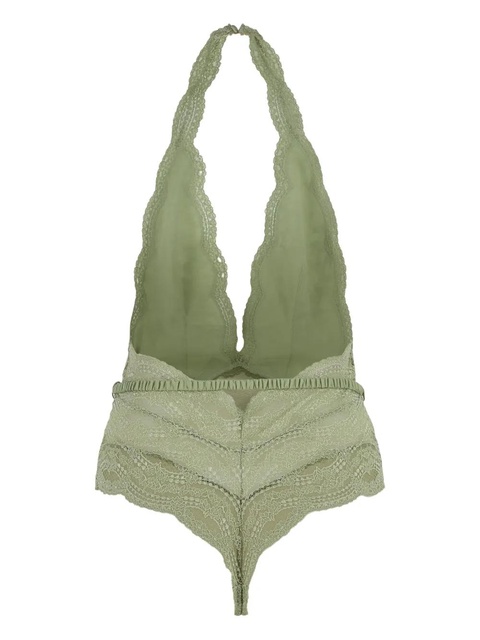 Gucci floral lace bodysuit - Green - zdjęcie produktu nr 2