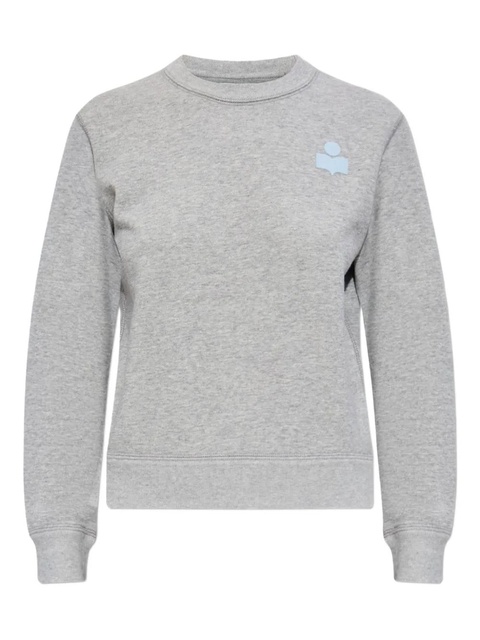 MARANT ÉTOILE Prissa logo-embroidered sweatshirt - Grey - zdjęcie produktu nr 1
