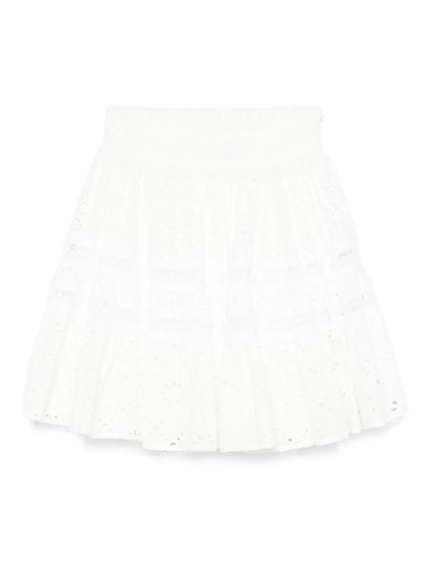 Maje broderie anglaise mini skirt - White - zdjęcie produktu nr 1