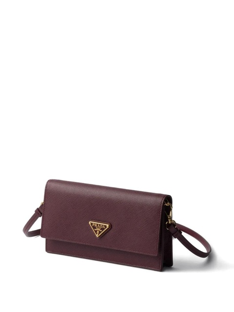 Prada leather flap wallet - Red - zdjęcie produktu nr 2
