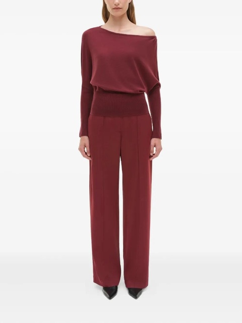 Simkhai pressed-crease trousers - Red - zdjęcie produktu nr 1