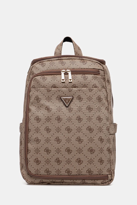 Guess plecak SILIA damski kolor beżowy duży wzorzysty TWGP98 90033 - zdjęcie produktu nr 1