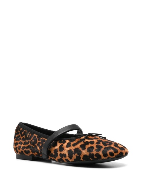 Maje leopard-print ballet flats - Black - zdjęcie produktu nr 2