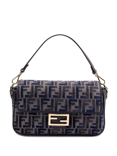 FENDI FF-monogram chenille bag - Blue - zdjęcie produktu nr 1