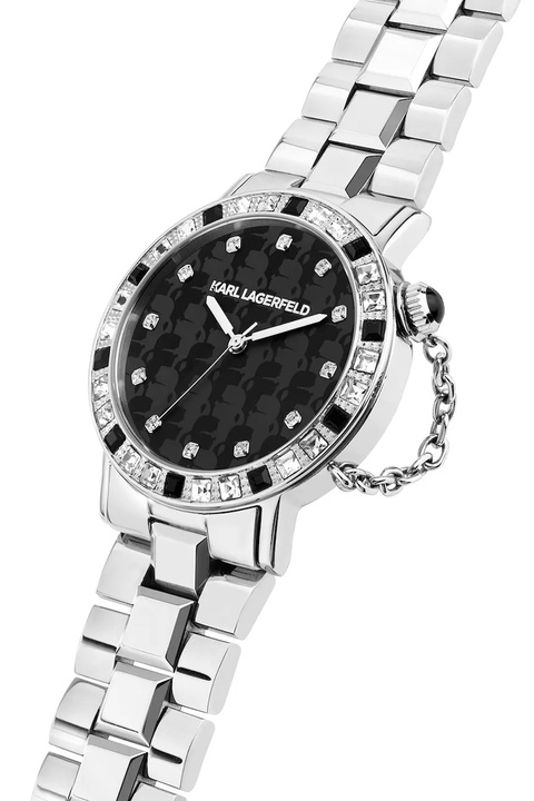 Karl Lagerfeld zegarek damski kolor srebrny R0553100502 - zdjęcie produktu nr 1