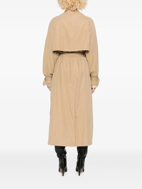 ISABEL MARANT belted double-breasted trench coat - Neutrals - zdjęcie produktu nr 2