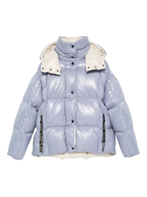 Moncler hooded puffer jacket - Blue - zdjęcie produktu nr 1