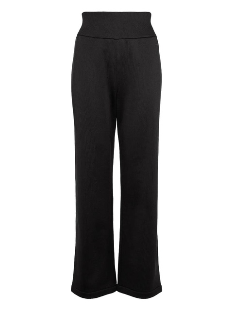 ERES ribbed-waist trousers - Black - zdjęcie produktu nr 1