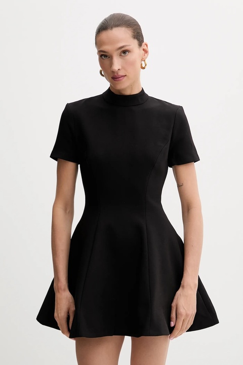 Bardot sukienka kolor czarny mini rozkloszowana 59907DB - zdjęcie produktu nr 1
