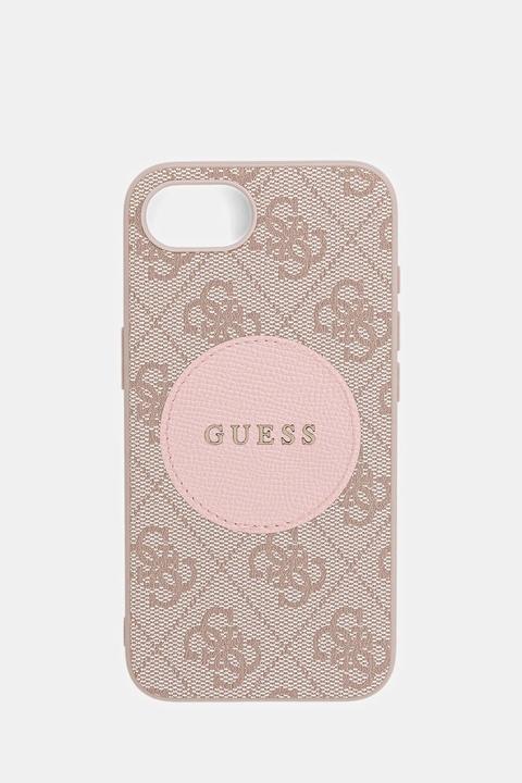 Guess etui na telefon iPhone 16e kolor różowy GUHMPSE4P4PGRSGP - zdjęcie produktu nr 1