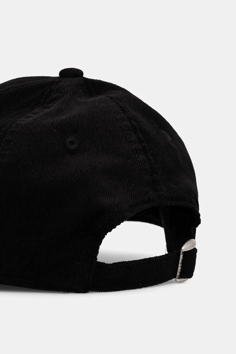 New Era czapka z daszkiem sztruksowa 0 kolor czarny 60691112 - zdjęcie produktu nr 1