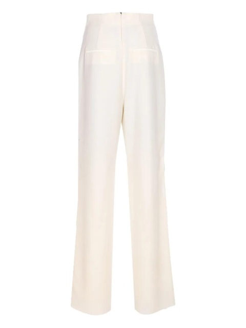 Max Mara Balta high-waist zip-fly trousers - White - zdjęcie produktu nr 2