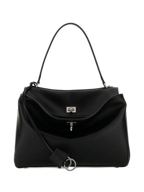 Balenciaga medium Rodeo calfskin top-handle tote bag - Black - zdjęcie produktu nr 2
