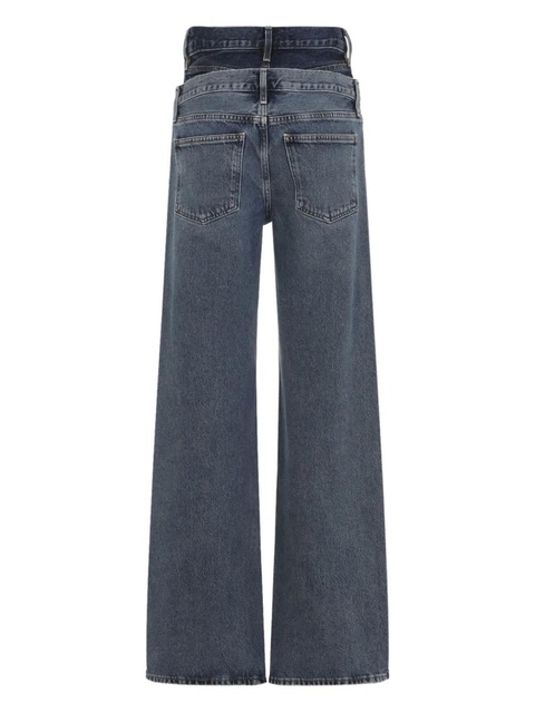 AGOLDE Elson double-waistband jeans - Blue - zdjęcie produktu nr 2
