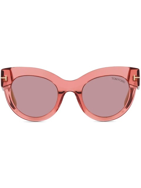 TOM FORD Eyewear Lucilla sunglasses - Pink - zdjęcie produktu nr 1