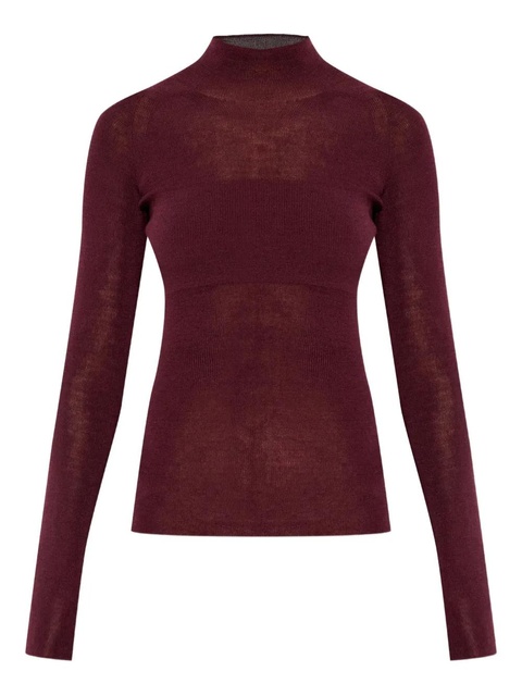 Versace Medusa-appliqué sweater - Red - zdjęcie produktu nr 1