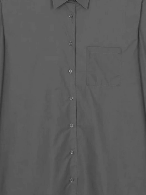 The Frankie Shop Pocket Helena Shirt - Grey - zdjęcie produktu nr 2