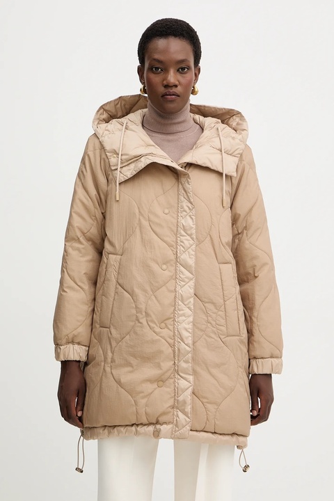 Weekend Max Mara kurtka dwustronna ANFORA kolor beżowy 2525496062600 - zdjęcie produktu nr 2