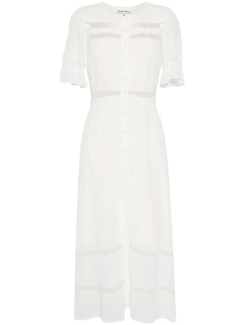 Reformation Woodson midi dress - Neutrals - zdjęcie produktu nr 2