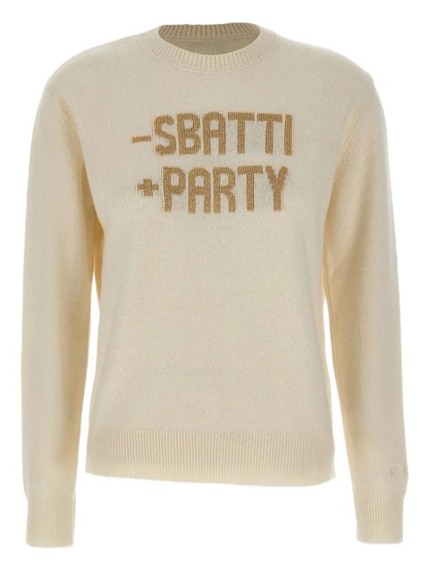 MC2 Saint Barth crew-neck sweater - Neutrals - zdjęcie produktu nr 1