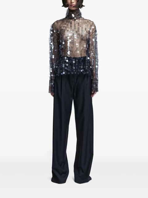 16Arlington Olall sequinned top - Black - zdjęcie produktu nr 2
