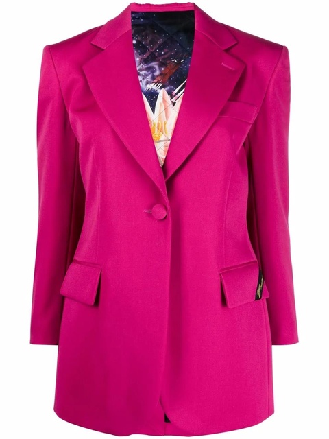 Lanvin cropped sleeve blazer - Pink - zdjęcie produktu nr 1