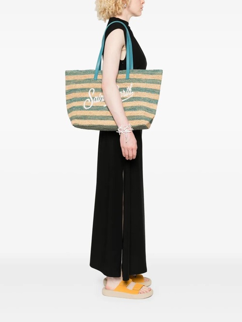 MC2 Saint Barth Raffia City tote bag - Neutrals - zdjęcie produktu nr 2