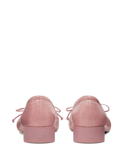 MM6 Maison Margiela bow block-heel pumps - Pink - zdjęcie produktu nr 2