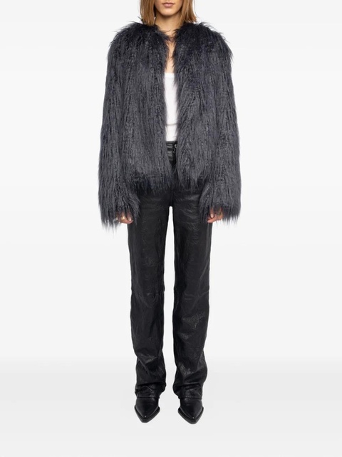 Zadig&Voltaire freddie ff open coat - Grey - zdjęcie produktu nr 2