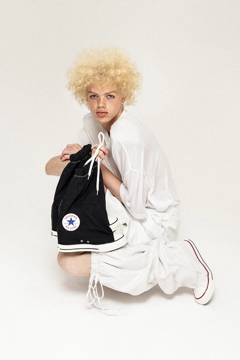 Converse trampki kolor biały A17690C - zdjęcie produktu nr 2