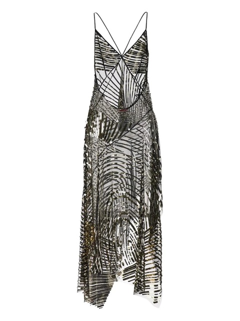 PUCCI sequin-embroidered asymmetric dress - Black - zdjęcie produktu nr 2