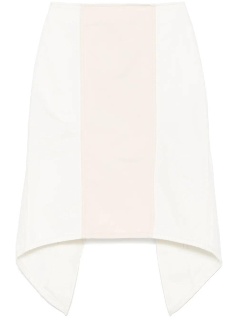 JW Anderson layered midi skirt - White - zdjęcie produktu nr 1