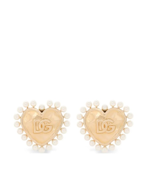 Dolce & Gabbana DG-logo earrings - Gold - zdjęcie produktu nr 2