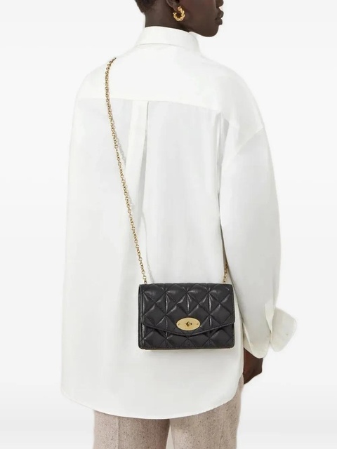 Mulberry small Darley quilted cross body bag - Black - zdjęcie produktu nr 1