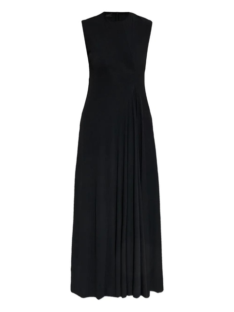 Balenciaga sleeveless pleated maxi dress - Black - zdjęcie produktu nr 1