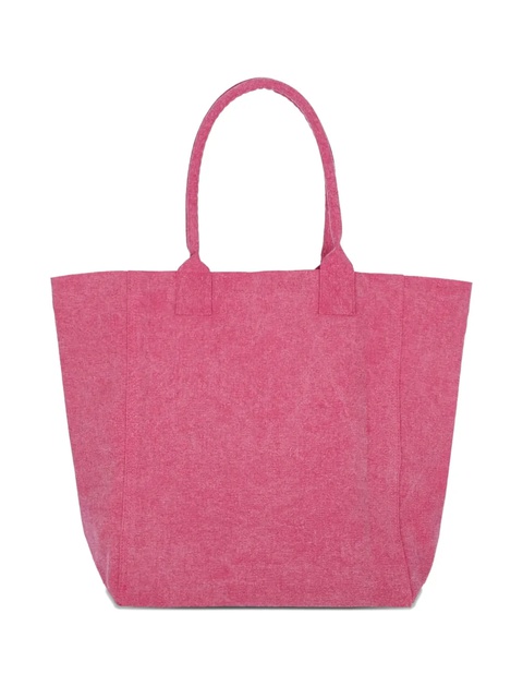 ISABEL MARANT Yenky logo-embroidered tote bag - Pink - zdjęcie produktu nr 2