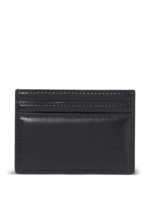 Alexander McQueen logo-plaque cardholder - Black - zdjęcie produktu nr 1