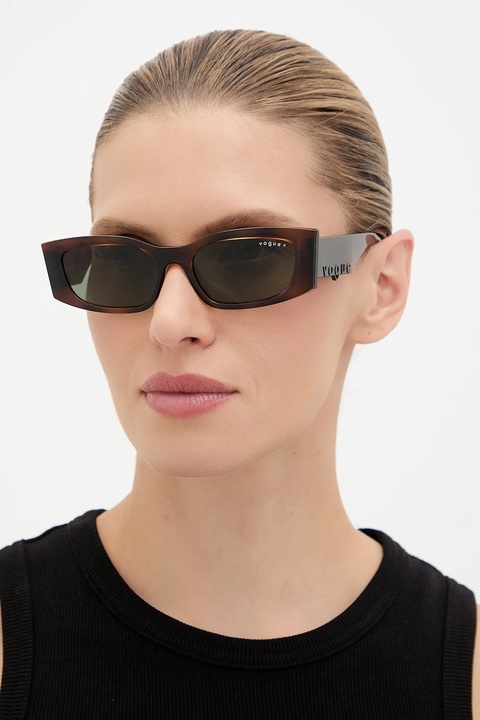 VOGUE okulary przeciwsłoneczne damskie kolor brązowy 0VO5655SU - zdjęcie produktu nr 1