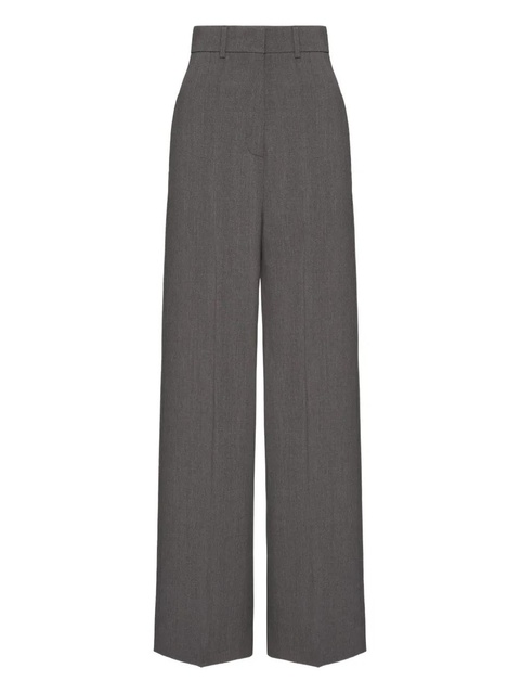Valentino Garavani Active gabardine trousers - Grey - zdjęcie produktu nr 1