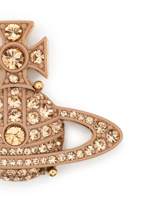 Vivienne Westwood orb-crystal earrings - Gold - zdjęcie produktu nr 2