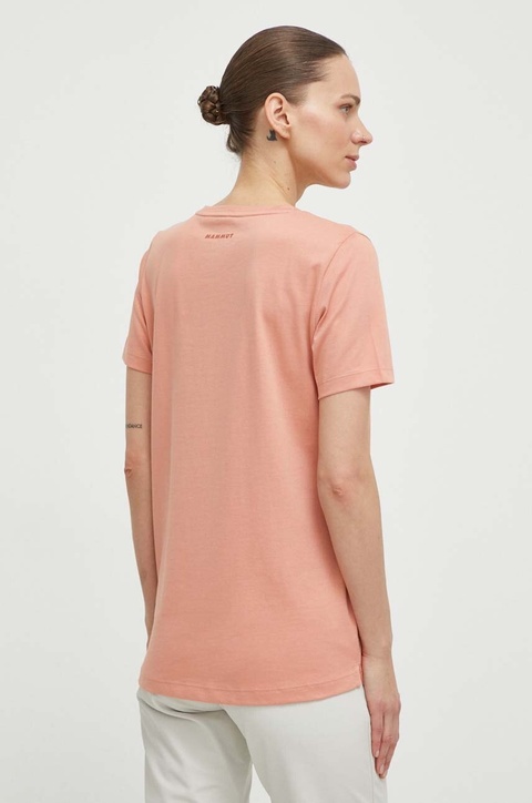 Mammut t-shirt sportowy Mammut Core kolor różowy - zdjęcie produktu nr 2