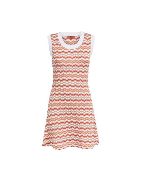 Missoni sleeveless mini dress - Pink - zdjęcie produktu nr 2