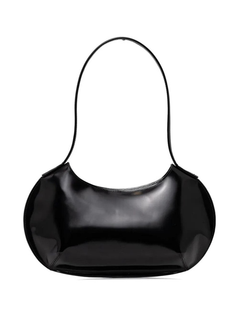 BY FAR medium Horner leather shoulder bag - Black - zdjęcie produktu nr 2