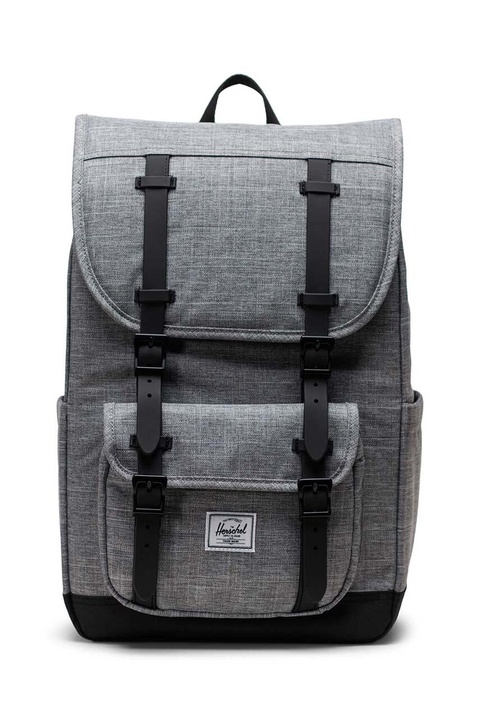 Herschel Plecak Little America™ Mid kolor szary duży wzorzysty - zdjęcie produktu nr 1